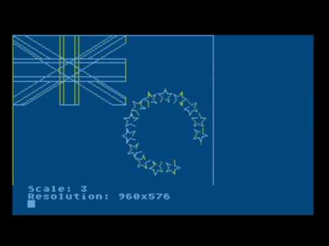 Rendering an SVG on an Atari 8-bit computer