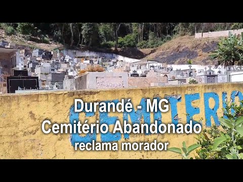 Cemitério de Durandé está abandonado, reclamam os moradores