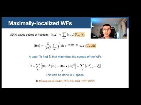 Wannier Functions in FLEUR (WS2021)