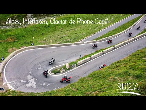 SUIZA Alpes, Interlaken, Glaciar de Rhone en moto Cap #4