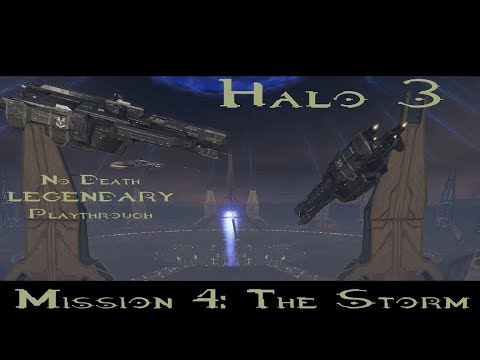 Deathless Legendary Halo 3 - Mission 4: The Storm | No Voi, no storm, no problem?