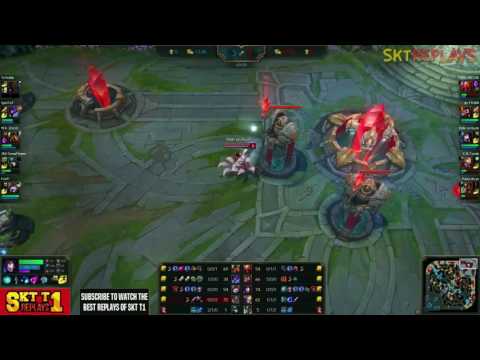 Faker Happy To Play Ahri Again - SKT T1 Faker Playing Ahri Midlane In Challenger Korea | SKT Replay