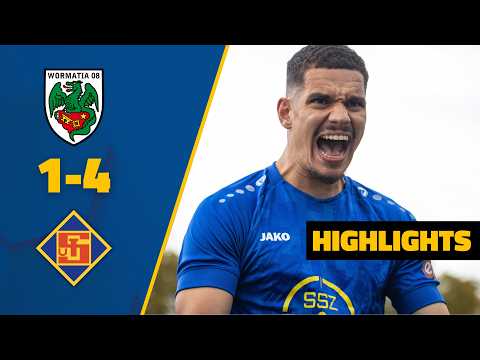 Highlights | VfR Wormatia Worms - TuS Koblenz 1:4 | 14. Spieltag | Oberliga RP/S | 25/26
