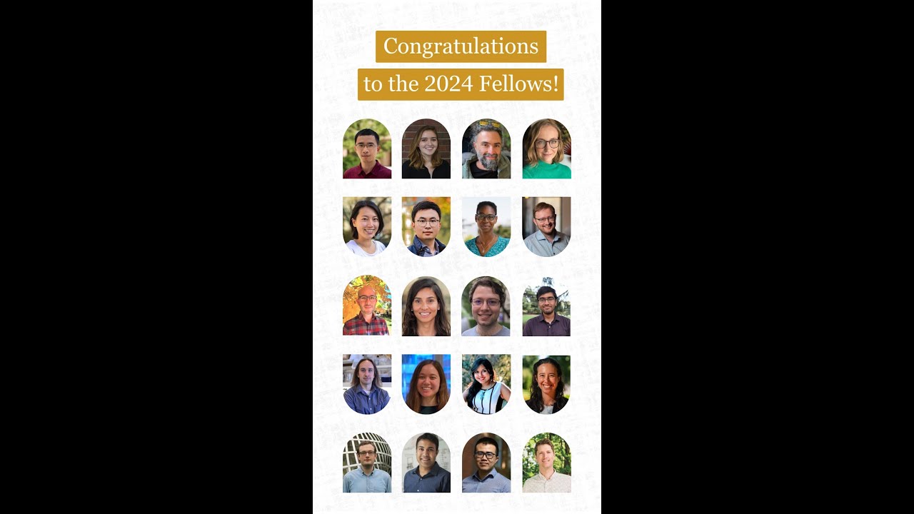 Meet our 2024 Packard Fellows for Science and Engineering!