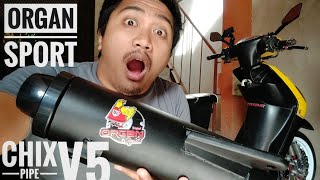 Organ Sport V5 | Chix Pipe | Power Pipe | V5 | Chicken Pipe V5 | Mio Exhaust | Soundtest