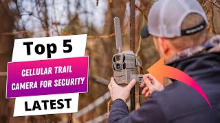 ✅ Top 5 Best Cellular Trail Camera For Security | Best Cellular Trail Camera For Security