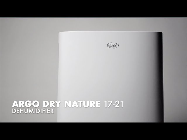 GRADE A2 - Argo 10 Litre  Dehumidifier with Digital Humidistat and Anti Dust filter