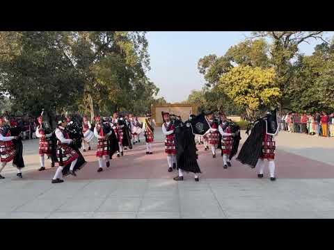 School Band Performance by Govt. Mizo High School, Mizoram at National War Memorial, New Delhi