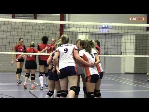 Volleybal Beker Dames 2e Ronde A: Olhaco D2 - L.V.C. D1 [18-11-2015]