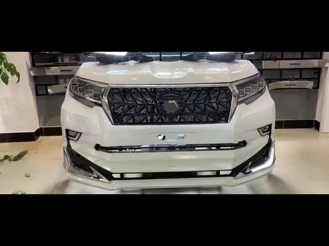 Накладки на передній і задній бампер Modelista V3-LED (2017-) Video 1