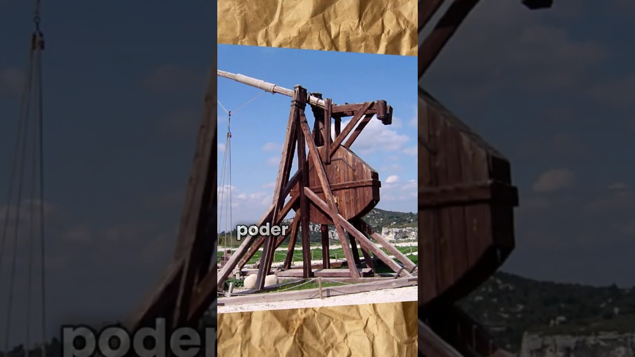 El trebuchet mas imponente de la Edad Media