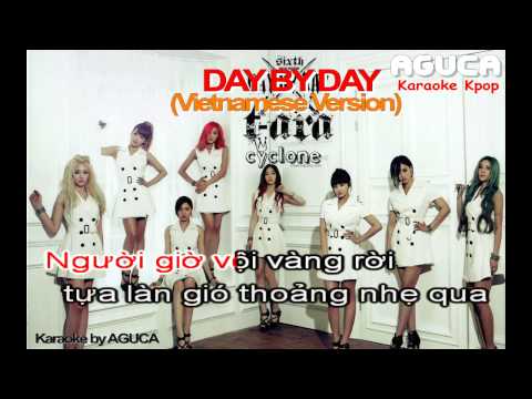 [Karaoke Việt] DAY BY DAY - T-ARA