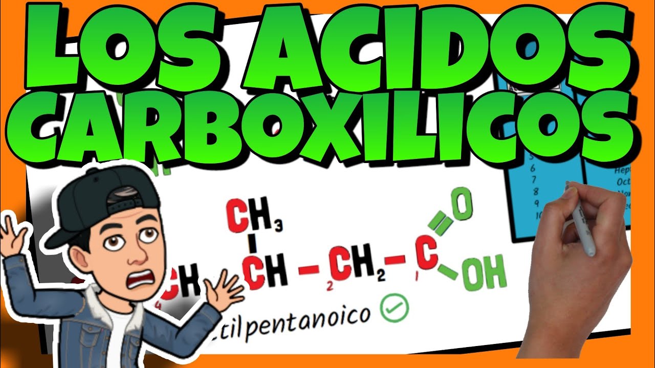 🔴 ÁCIDOS CARBOXÍLICOS | Nomenclatura y formulación orgánica