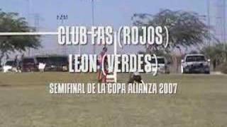 Semifinal Copa Alianza 2007 (Phoenix)