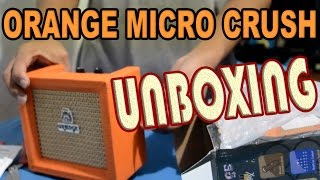 Video thumbnail for Orange Micro Crush PiX CR3 Mini Guitar Amplifier "Unboxing and Turn On " by agus armanto