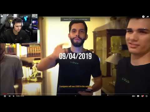 LOUD CORINGA REAGINDO A NOVA MUSICA DO GUXTA!! #clips #live #loud