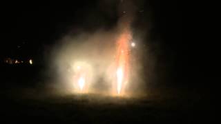 preview picture of video 'Marklohe Feuerwerk Silvester 01.01.2015 С новым 2015 годом'