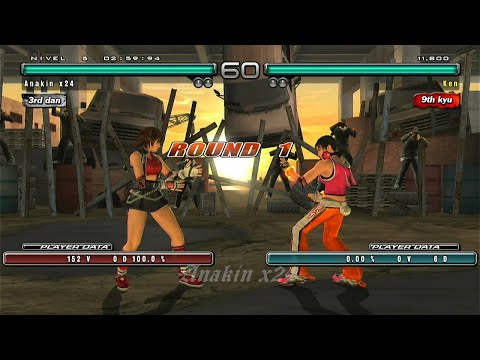 138_5 Asuka vs Xiaoyu Ryona - Tekken 5 Dark Resurrection PS3 HD 2023 ( Anakin x24 )