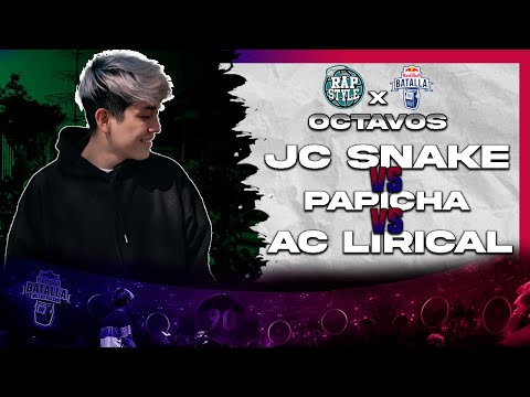 PAPICHA vs JC SNAKE vs AC LIRICAL -8vos- Clasificatoria RED BULL Rapstyle Sjl (Fecha #1)