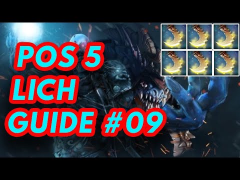 Things you should do as Position 5 Lich #09 - DOTA 2 GUIDE