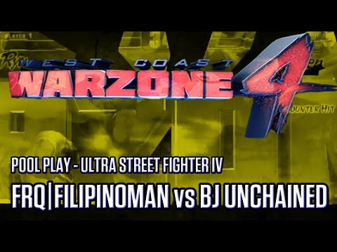 FRQ.Filipinoman (@Filipinoman) vs BJ Unchained (@bjUNCHAINED) - Pools - West Coast Warzone 4 - USF4