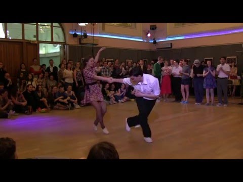 Middle Tempo Part of Lindy Hop Advanced Strictly Finals at Russian Swing Dance Championship 2016