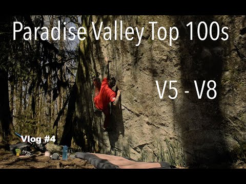 Squamish Bouldering: Day spent V12 hunting and classic top 100 sending in Paradise Valley BC, Canada