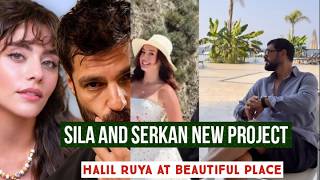 Sila Turkoglu and Srkan New Project !Halil Ibrahim Ceyhan and Ruya Coric At Beautiful Place