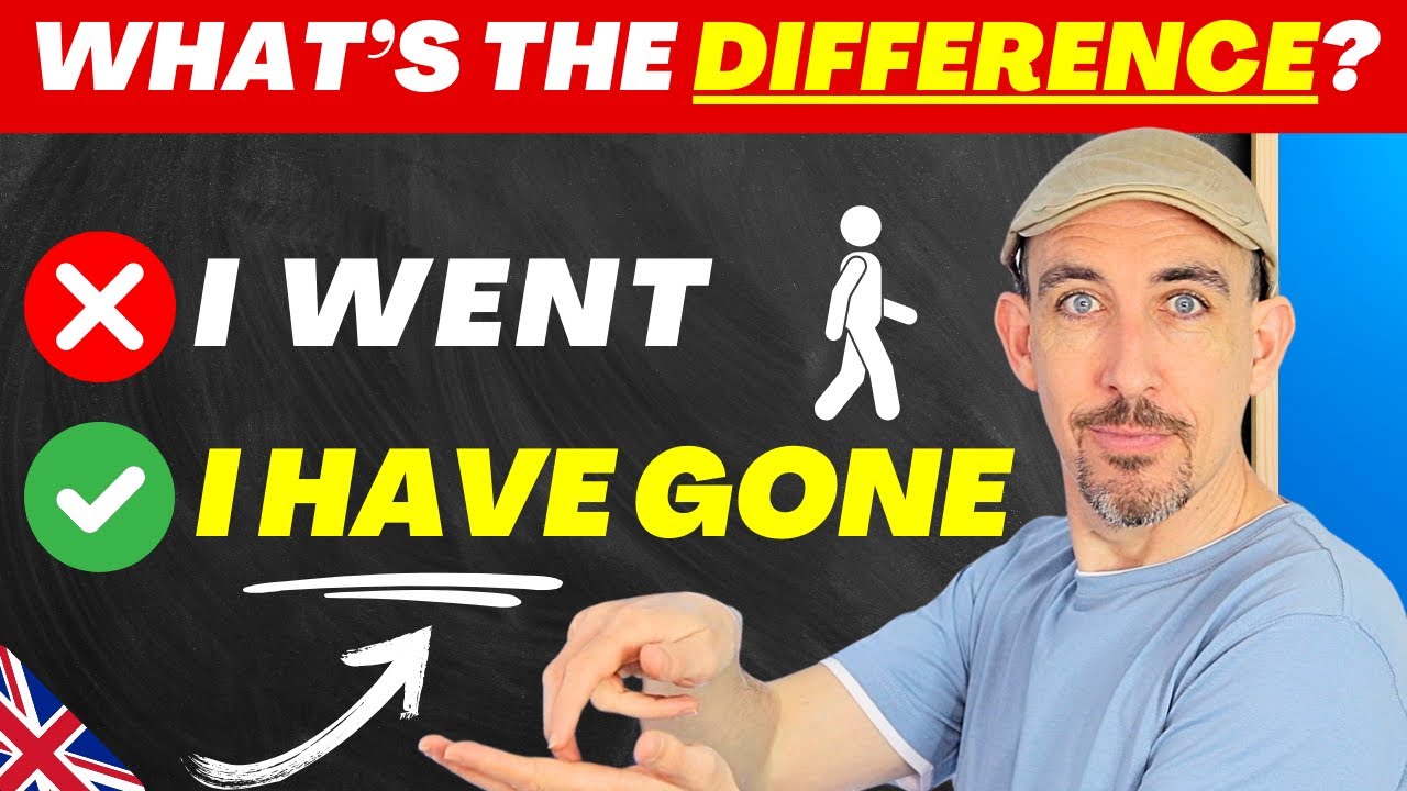 🔥EXPLAINED! The Difference Between "I WENT" and "I HAVE GONE"