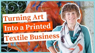 How I Started My Printed Scarf Business with Ruth Dent