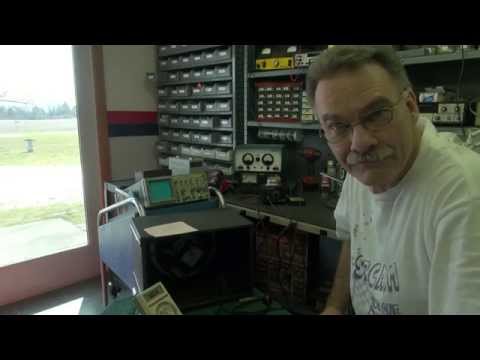 National NC 2-40D Tube Shortwave Receiver Speaker Test demo Ham Radio