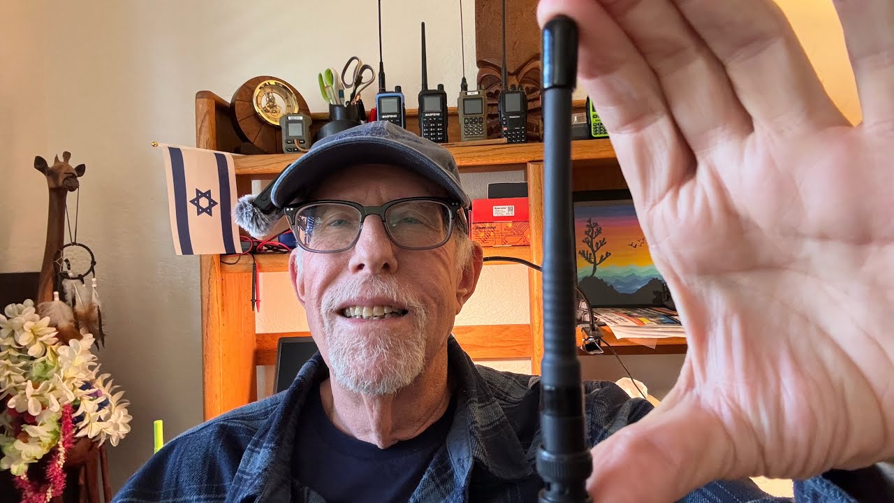 Smiley 5/8 Slim Duck GMRS Walkie Talkie Antenna Review #gmrs #hamradio #walkietalkie #radio #prepper