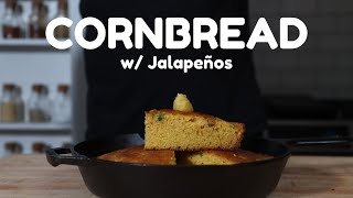 How To Cook Cornbread In A Cast Iron Skillet | Cornbread Recipe