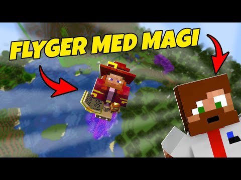 Learn to Fly with Magic in Minecraft - Unbelievable!