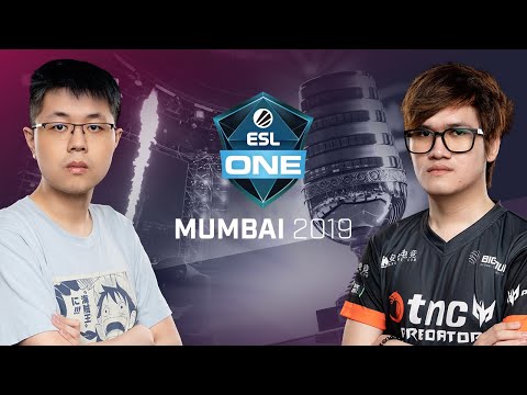 TEAM TEAM vs. TNC Predator - Game 1 - Group A- ESL One Mumbai 2019