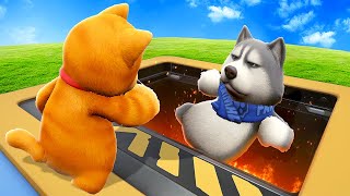 Cat Throws Dog Into DEATH Pit - Party Animals MQDEFAULT Thumbnail