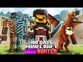 I Survived 100 Days As A BOSS HUNTER In Minecraft Hardcore