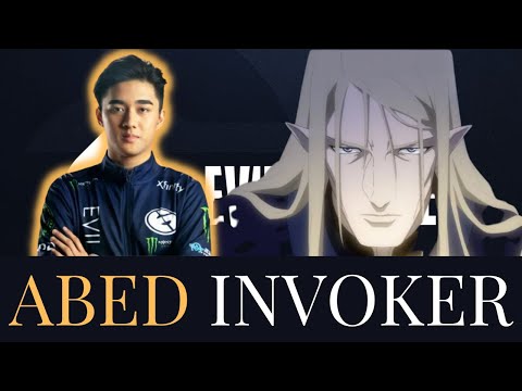 EG.ABED INVOKER BREAK A RECORD - DOTA2 7.29 GAMEPLAY