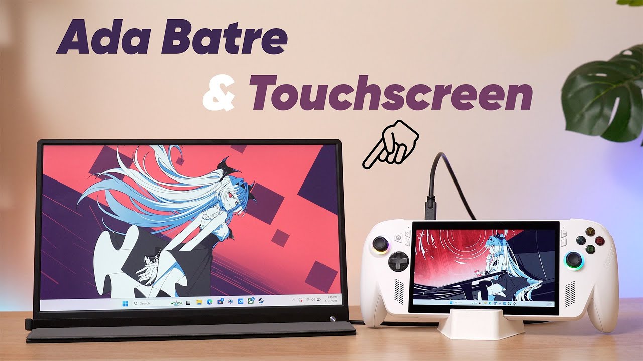 Monitor Ini Bisa Nyala Tanpa Dicolok. - Uperfect Utouch G16