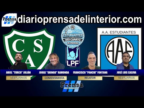 🔴 EN VIVO: Sarmiento 🆚 Estudiantes de Río Cuarto – Liga Profesional 2026 | Fecha 8 🇦🇷