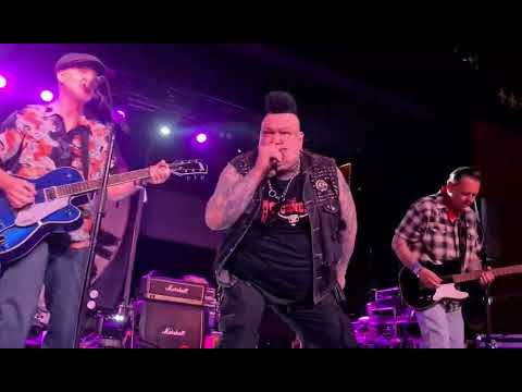 The Roughnecks featuring Köfte DeVille - Hot Rod Tiger at Psychobilly Meeting 2025 Santa Susanna