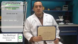 Tony Boothroyd / Fix Phone Training Graduate