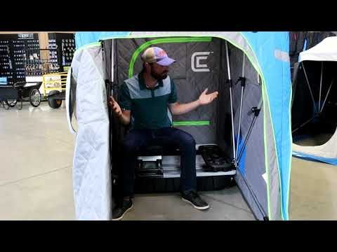 Clam Legend XL Thermal Ice Team Edition Flip Over Shelter Review