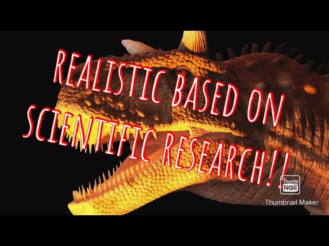 Rare accurate depiction of dinosaur hunting prey