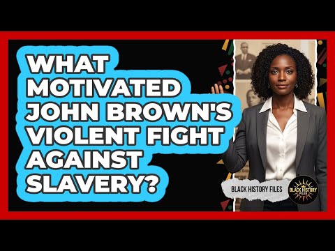 What Motivated John Brown's Violent Fight Against Slavery?