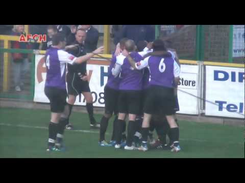 Thurrock 0 AFC Hornchurch 5 - FA Trophy (26 Nov 11) - Tuohy goal