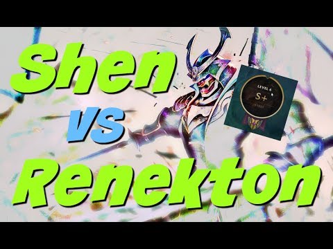 Shen vs Renekton Season 7 - SPLIT PUSH KING!