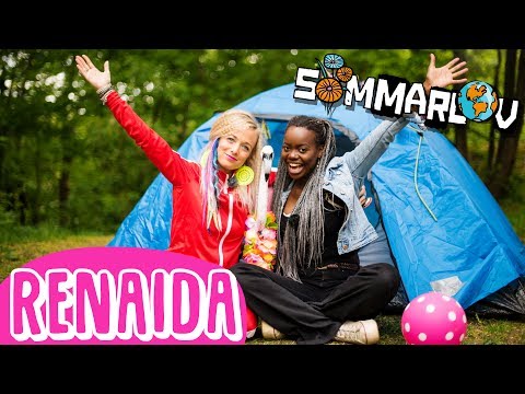 Renaida Braun campar med Amelie / Sommarlov i Barnradion