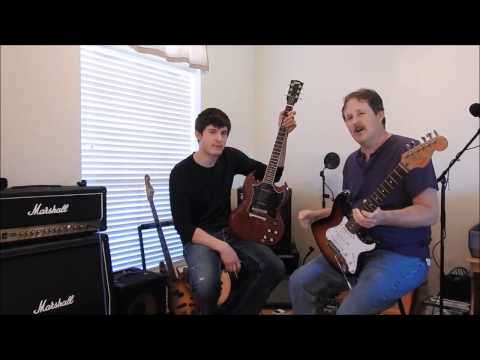 Gibson SG Classic vs Fender American Stratocaster shootout gear review