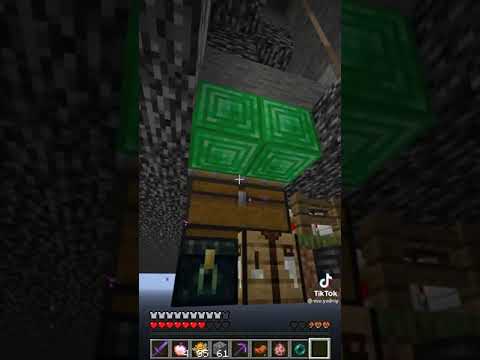 😂 Секретная База в Майнкрафт #Minecraft #Mine #Shorts #fyp #Crabik #А4